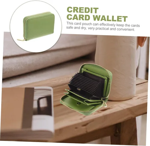 Vista 5 de EXCEART 5pcs Wallet Pouch Change Storage Holder Billeteras De Hombres Cuero Original Convenient Bag Id Bag Portable Organizer Delicate Bag Holder