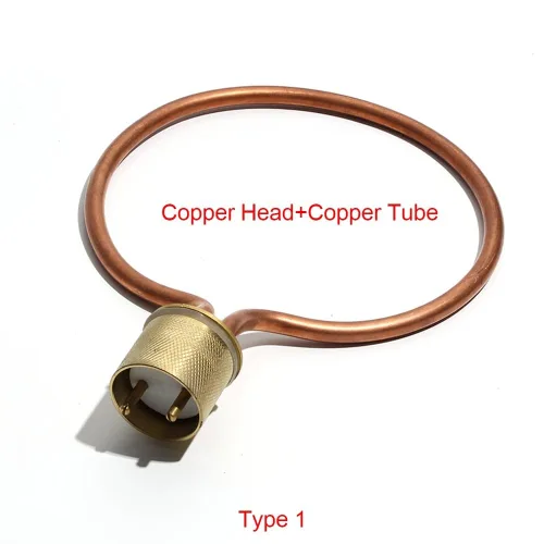 Vista 2 de Round Head Ring Type High Pressure Pot Heating Tube Pressure Cooker Electric Heater Ring 220V 2KW/3KW