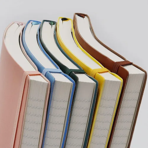 Vista 2 de Cuaderno con rayas universitarias B5, total de 376 páginas numeradas de 7.6