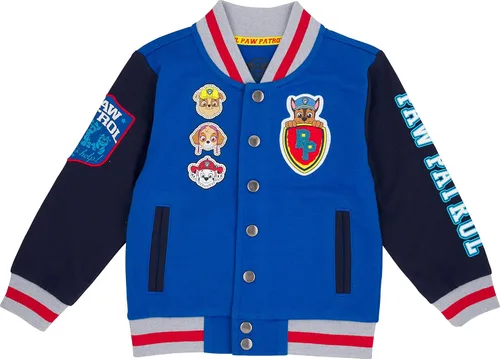 Vista 2 de Chaqueta Paw Patrol con parche en el pecho y camiseta de manga corta