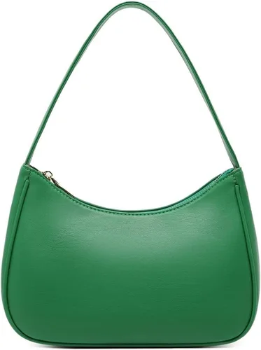 Vista 45 de Bolsos de hombro para mujeres, lindo bolso tote tipo hobo con cierre de cremallera y mini cartera de mano