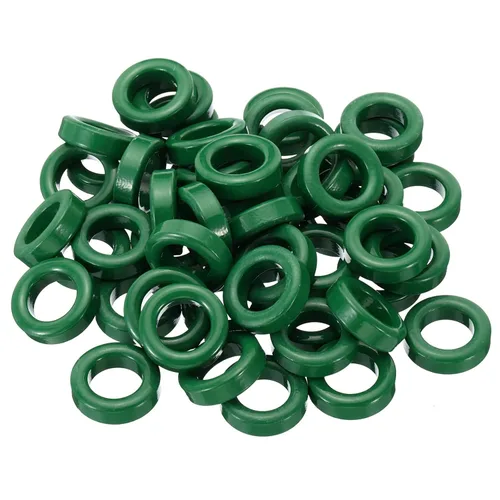 Vista 6 de PATIKIL Núcleo toroide de ferrita, 20 unidades de núcleo toroide de 1 pulgada ODx0.6 pulgadas IDx0.5 pulgadas H anillos de ferrita transformador