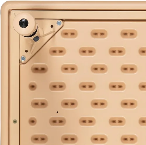 Vista 26 de Flash Furniture Wren - Mesa de actividades rectangular de plástico verde de 24 pulgadas de ancho x 48 pulgadas de largo