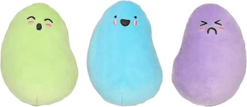 Vista 7 de Pearhead Juguete para perros de ladridos de chocolate, caja de juguete de peluche de chocolate, juguete para el día de San Valentín arrugado