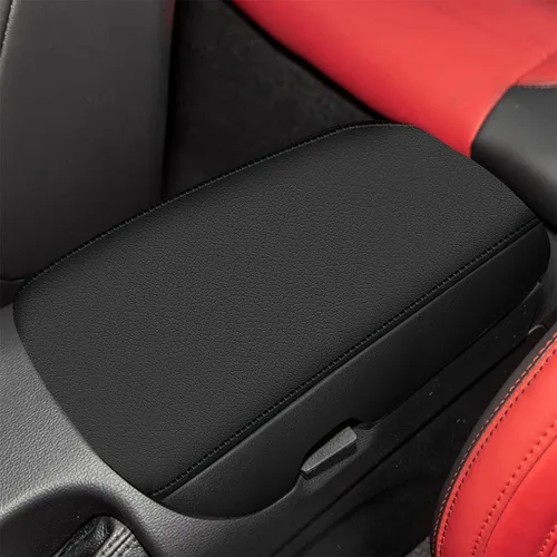 Vista 30 de AOMSAZTO Fundas de consola para Nissan Sentra 2020-2025, color negro