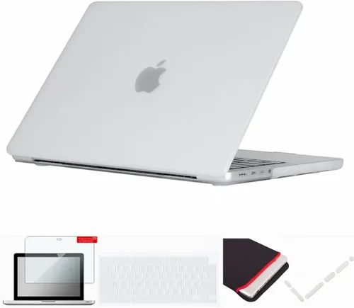 Vista 58 de Se7enline Compatible con MacBook Pro Matte Case de 13 pulgadas para Mac Pro de 13 pulgadas modelo 2024/2023/2022/2021/2020 M1/M2-A2338/A2251/A2289