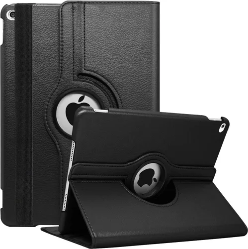 Funda giratoria para iPad de 9.7 pulgadas 2018 2017 / Funda para iPad Air 2 - Funda protectora con soporte giratorio de 360 grados y función de