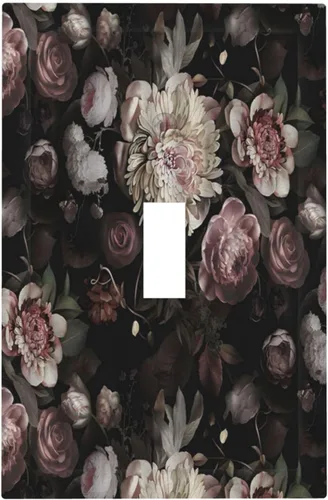 Vista 38 de Placa decorativa para interruptor de luz, medusas, tortugas marinas, fantasía, océano, 2 bandas, 1 palanca, 1 placa de pared dúplex, cubiertas