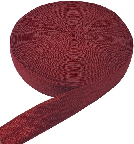 Vista 14 de Cinta elástica trenzada para ligas para el cabello, 10 yardas, disponible en varios colores (negro, 5/8 pulgadas)