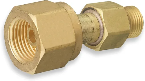 Vista 12 de SÜA - Adaptador de Acetileno - CGA-200 (Tamaño Cilindro MC) a CGA-300 (Regulador Comercial)
