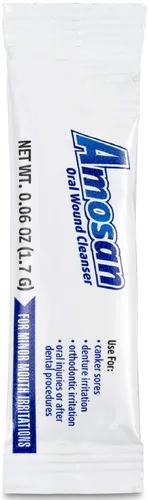 Vista 5 de Enjuague oral antiséptico Amosan, 68.635 % de monohidrato de perborato de sodio.