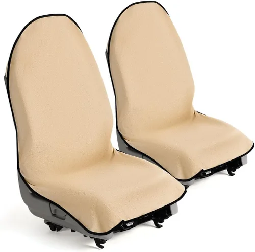 Vista 13 de lebogner Funda impermeable para asiento de automóvil que suda para después del gimnasio, correr, nadar, playa y senderismo, ajuste universal