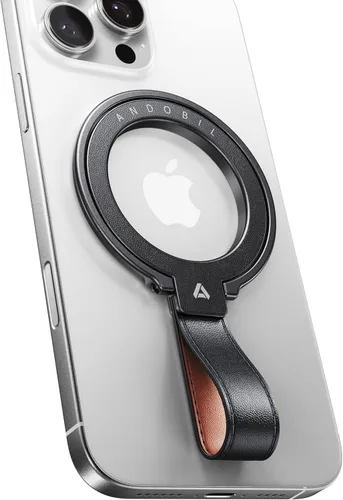 Vista 10 de andobil [2025 Estabilidad Inigualable] Soporte Magnético para Agarre de Teléfono con Anillo Compatible con Accesorios MagSafe para iPhone 17 Air 16