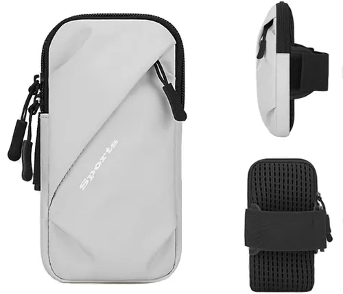 Vista 11 de Funda resistente al agua para teléfono celular, soporte para correr para brazalete para correr bandas de brazo de teléfono con entrenamiento - Se