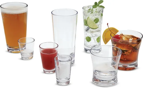 Vista 10 de Carlisle FoodService Products Alibi - Vaso de chupito para restaurante, cocina y bar, plástico, 2 onzas, transparente (paquete de 24)