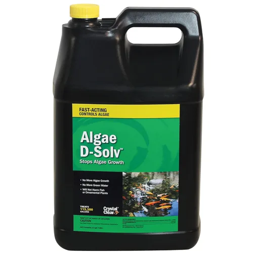 Vista 9 de CrystalClear Algae D-Solv - Alguicida de acción rápida registrado por la EPA, control de algas para fuentes y estanques al aire libre con koi