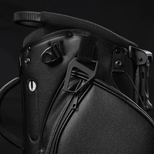 Vista 2 de Bolsillo frontal de fábrica y cubierta de lluvia bordado personalizado con nombre logotipo de 5 maneras de longitud completa patrón de lichi PU