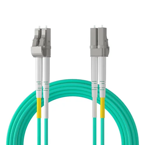 Vista 9 de 10Gtek Cable de conexión de fibra – LC a LC OM3 10Gb/Gigabit multimodo puente dúplex 50/125μm LSZH cable de fibra óptica para transceptor SFP