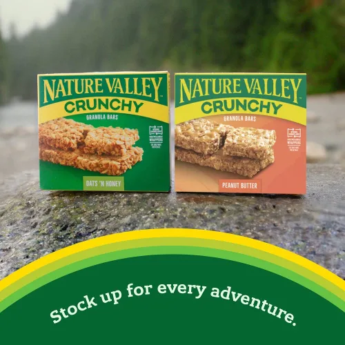 Vista 6 de Nature Valley Barras de granola crujientes, avena y miel, 12 unidades, 8.94 oz (6 bolsas)