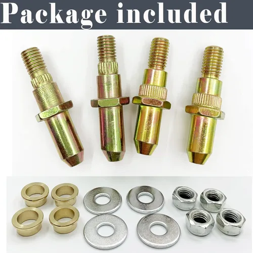 Vista 5 de Silverado - Kits de reparación de pasador de bisagra de puerta y buje compatibles con GMC Sierra Yukon Chevrolet Silverado Chevy Avalanche Suburban