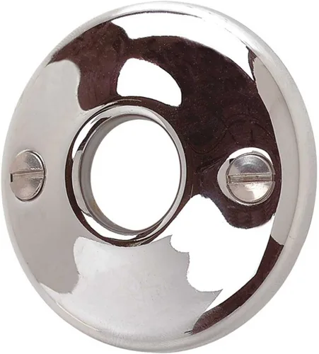 Vista 16 de Renovators Supply Manufacturing Par de rosetas de pomo de puerta de 2.38 pulgadas de latón antiguo decorativo para puerta