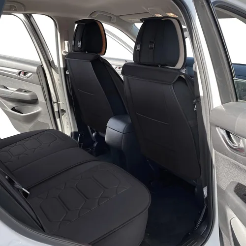 Vista 5 de OASIS AUTO Fundas de asiento de ajuste personalizado para Mazda CX5 2012-2025, protector de asiento de piel sintética impermeable, cojín CX-5