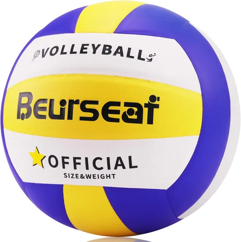 Vista 11 de Voleibol, voleibol, tamaño oficial 5 pelota de voleibol de playa, voleibol suave al tacto, para interiores y exteriores