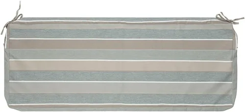 Vista 14 de Funda de cojín de banco para exteriores de 42 x 18 x 3 pulgadas, funda resistente al agua con cremallera y lazos, funda deslizable resistente a