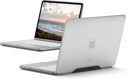 Vista 10 de UAG Plyo - Funda para MacBook Neo, 13" 2026 A18 A3404, hielo transparente Plyo - Hielo