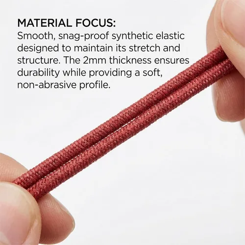 Vista 7 de Goody Ouchless, sin elásticos y metal, libertad, 4 mm, 5,5 pulgadas, 17 unidades, paquete de de 1