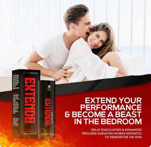 Vista 2 de Extendo™ Climax Control Spray de Grande Johnson - Spray desensibilizador - Delay Spay - Duración mejorada - Evita el clímax prematuro - Duración más