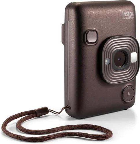 Vista 3 de Fujifilm Instax Mini LiPlay Bronze INS LIPLAY C Bronze VN Cámara Instantánea/Impresora Teléfono Inteligente