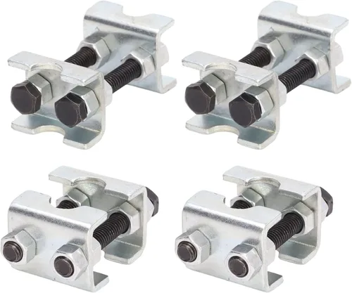 Vista 7 de Tbest Espaciadores ajustables de resorte de 2 vías para golpes, 4 compresores de resorte helicoidal, espaciador de resorte ajustable de 2 vías