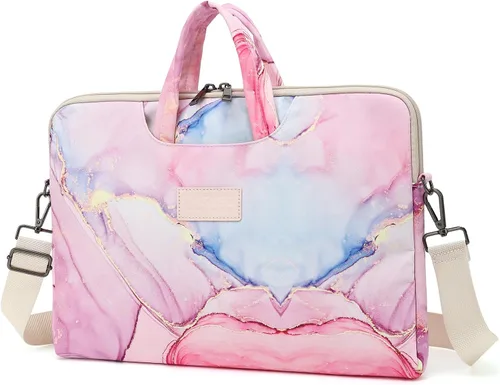 Vista 16 de DACHEE Bolso de hombro para laptop Macbook Pro de 15 pulgadas/15.6 pulgadas