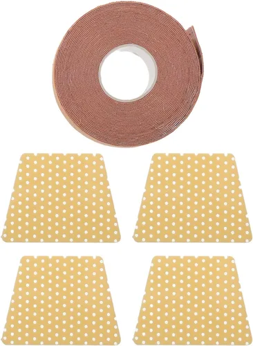 Juego de protectores de férula nasal con cinta, soporte externo beige