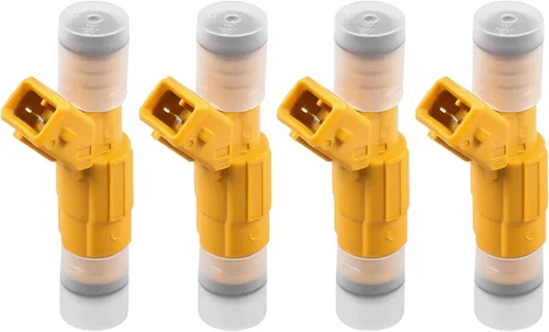 MOSTPLUS Inyectores de combustible 0280155700 compatibles para Jeep Cherokee Wrangler 2.5L 1991-1995 (juego de 4)