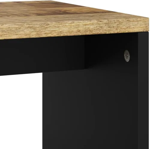 Vista 8 de Coffee Table mesa de Centro para salaCoffee Table 15.7"x12.2"x18.1" Solid Wood Mango&Engineered WoodSuitable for bedrooms, Living Rooms, and Dining