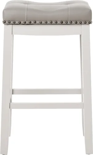 Vista 29 de Angel Line Cambridge - Taburete acolchado con cojín