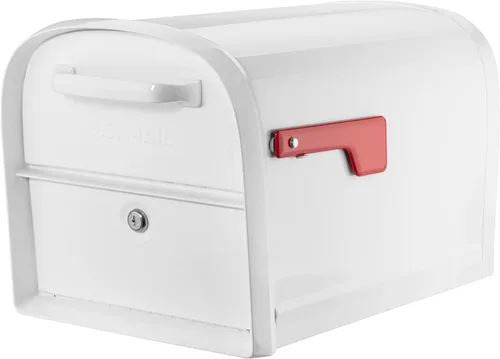 Vista 15 de Architectural Mailboxes 6300B-10 Oasis 360 Buzón de paquete con bloqueo, extragrande, negro, 6300B-10