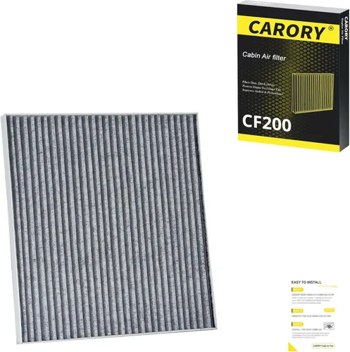 Vista 32 de Filtro de aire de cabina con carbón activado para Toyota Camry (2002-2006), Sienna (2004-2010), Avalon (2000-2004), Lexus RX350 (2007-2009), ES330