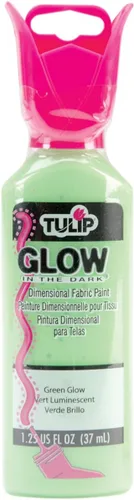 Vista 15 de Tulip Pintura dimensional para tela de 1-1/4 onzas, purpurina y diamante