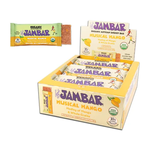 Vista 9 de JAMBAR Organic Artisan Energy Bar (Chocolate Cha Cha - 12 unidades)