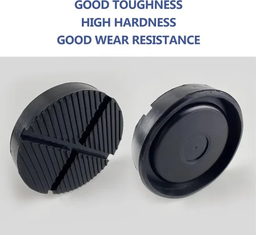 Vista 5 de 1 almohadilla de goma para gato de piso, diseño de ranura cruzada, adaptador de almohadilla de gato, protector de riel de marco lateral