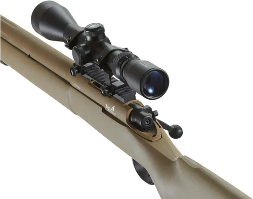 Vista 7 de Lancer Tactical Airgun Airsoft Scope: 3-9x40 Rifle Scope with Fast Focus Eyepiece and Reticle Crosshair for Accurate Shooting w/Mil-dot 3" Eye