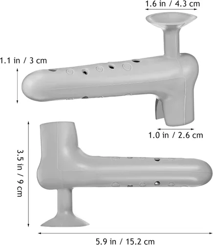 Vista 4 de Toddmomy Guantes para pomo de puerta, 4 cubiertas de silicona para manijas de puerta con ventosa, protector anticolisión para la seguridad