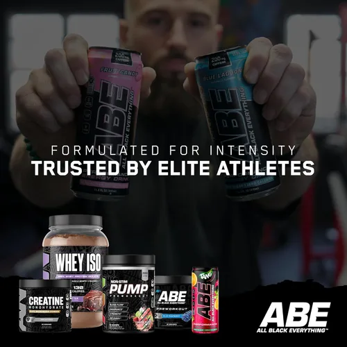 Vista 3 de All Black Everything Performance - Bebida energética de alto rendimiento, cero calorías, sin azúcar, 200 mg de cafeína, beta alanina y citrulina