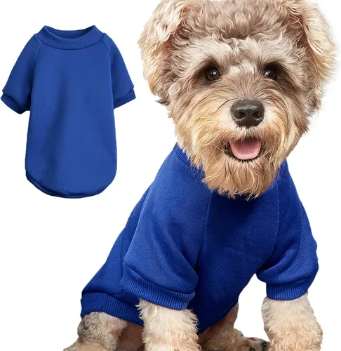 Vista 23 de Suéter para cachorros para perros pequeños, ropa cálida de invierno para gatos, sudadera para mascotas, ropa de punto, ropa de perro y gatito, Negro