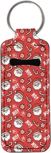 Vista 15 de Suobstales Chapstick - Llavero con clip en la manga de la bolsa para palillo labial, funda para bálsamo labial, protector de lápiz labial