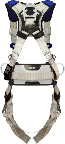Vista 4 de 3M DBI-SALA ExoFit X100 Comfort Construction - Arnés de seguridad para escalada/posicionamiento, protección contra caídas con cinturón corporal