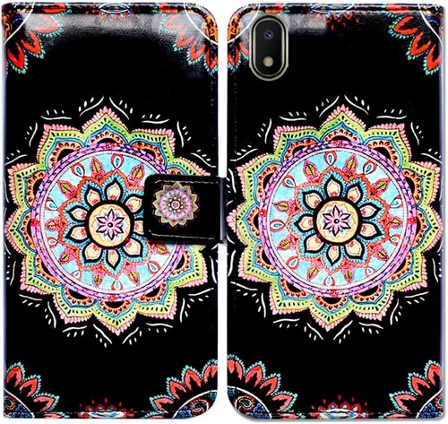 Vista 34 de Bcov Funda para Galaxy A10e, funda de cuero con tapa y ranura para tarjeta de crédito, soporte para tarjeta de identificación con función atril
